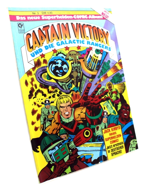 Captain Victory und die Galactic Rangers Comic Album Nr. 3 von Condor Verlag